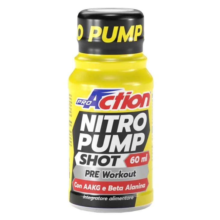 ProAction Nitro Pump Shot Integratore Energetico Pre-Workout 60 ml