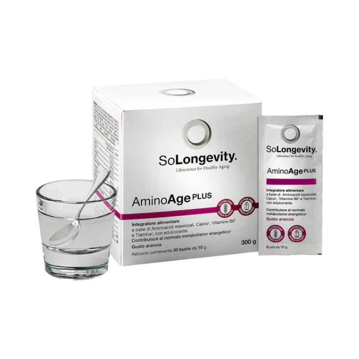 Solongevity Aminoage Plus Integratore Nutraceutico 30 bustine