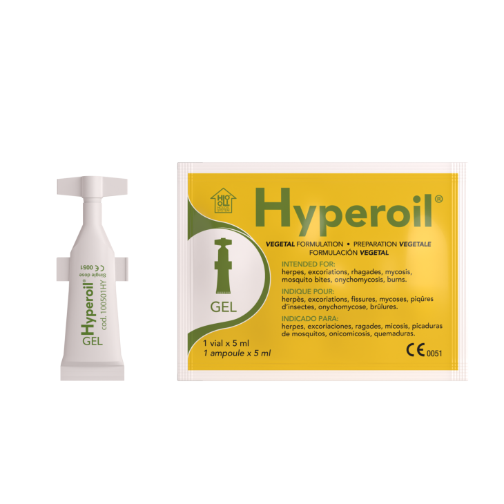 Hyperoil Gel Medicazione Fiala 5 ml