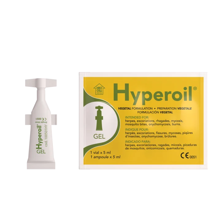 Hyperoil Gel Medicazione Fiala 5 ml