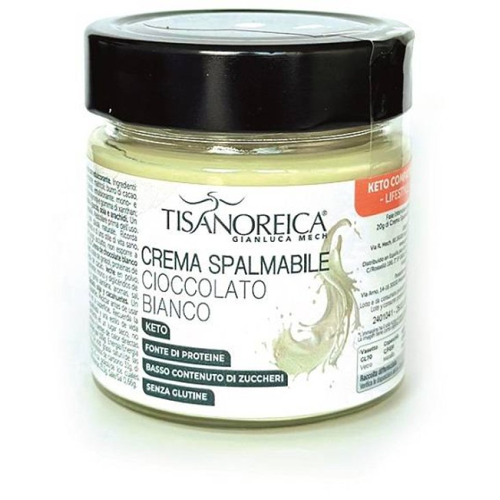 Tisanoreica Crema Spalmabile al Cioccolato Bianco 200 g