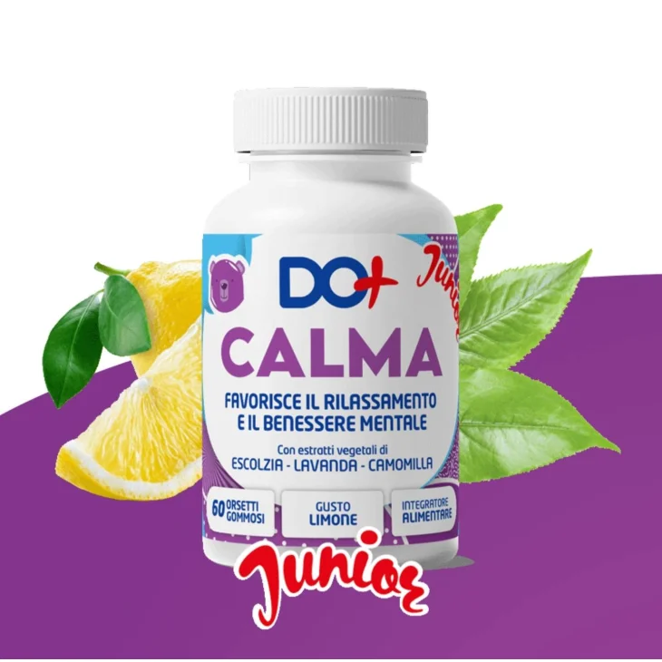 Nestlè Do+ Calma Junior Integratore per il Benessere Mentale dei Bambini 60 orsetti