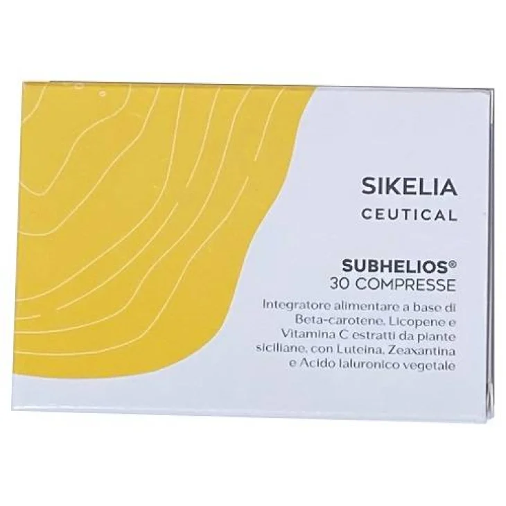 Sikelia Ceutical Subhelios Integratore per il Benessere della Pelle 30 compresse