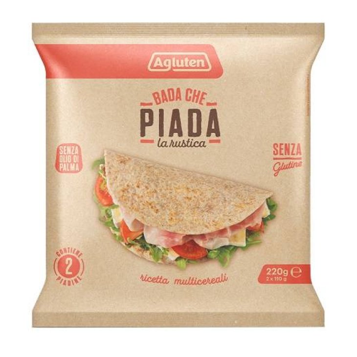 Agluten Bada Che Piada la Rustica Senza Glutine 220 g