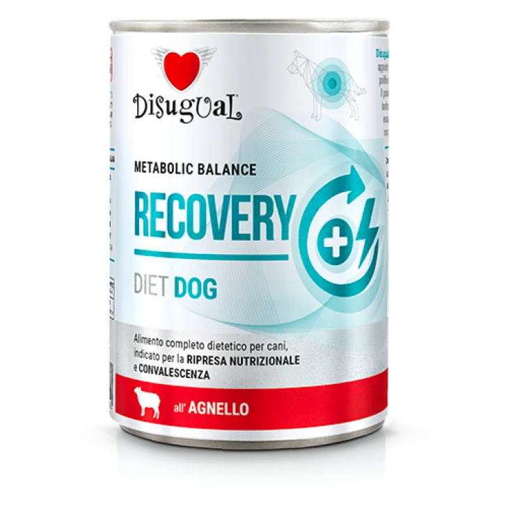 Disugual Dog Recovery Alimento Completo per Cani Gusto Agnello 400 g