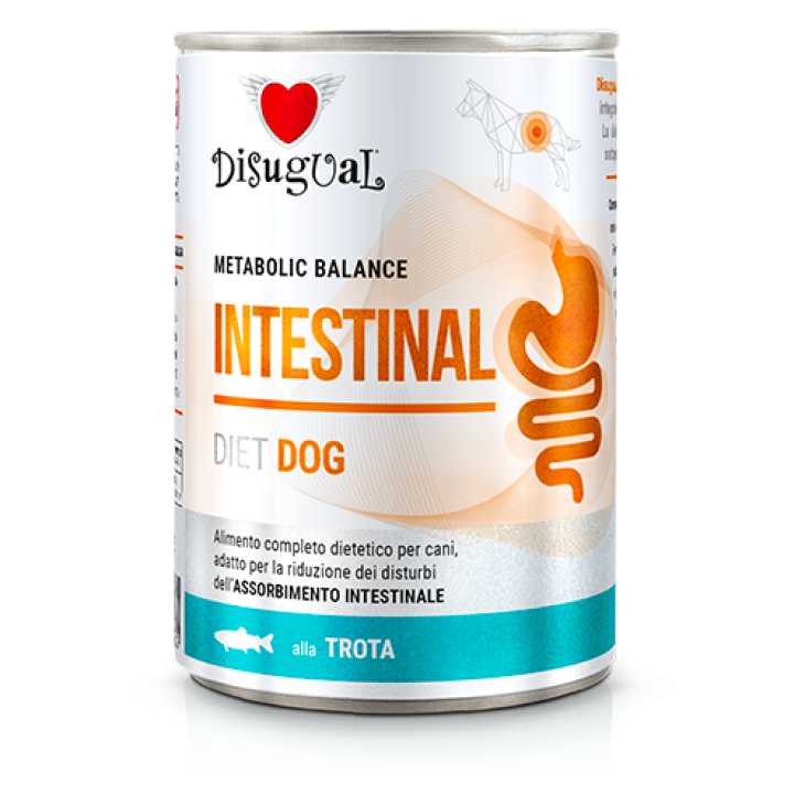 Disugual Dog Intestinal Alimento Completo per Cani Gusto Trota 400 g