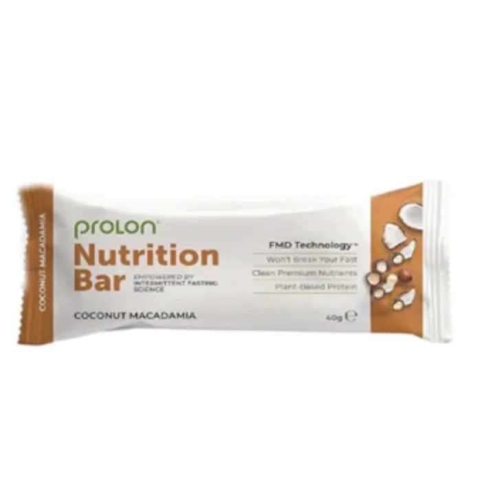 ProLon Nutrition BAR Barretta Dietetica Noci di Macadamia e Cocco 40 g