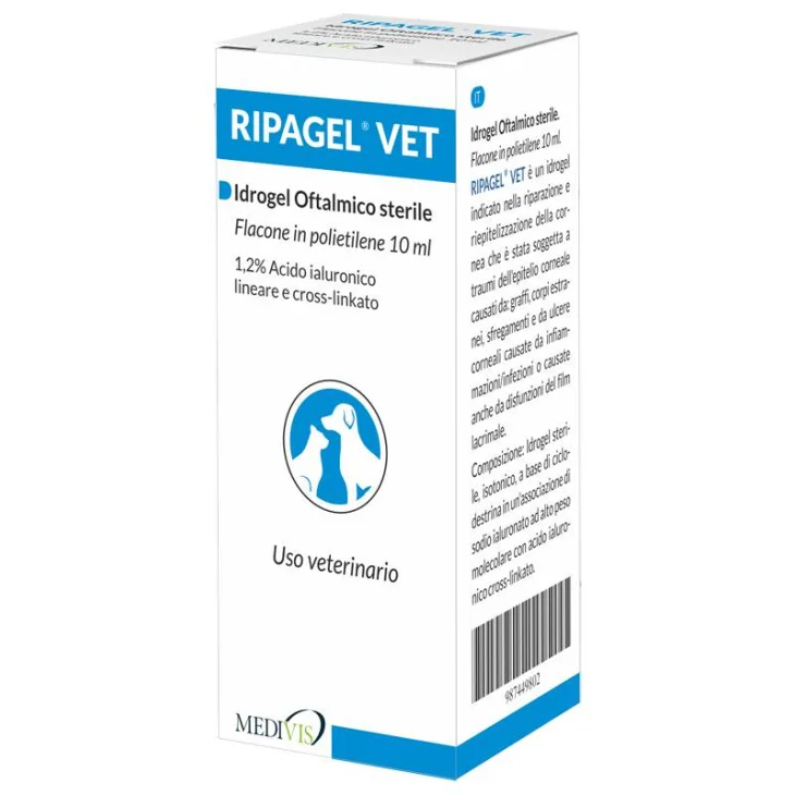 Ripagel Vet Gocce Oculari Per Lesioni Corneali 10 ml