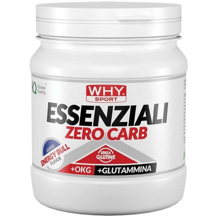 Whysport Essenziali Zero Carb Energy Bull Aminoacidi Essenziali e Vitamina B6 240 G