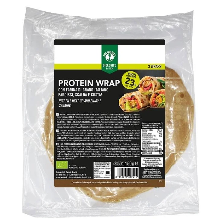 Probios Protein Wrap Proteici 50 G 3 Pezzi