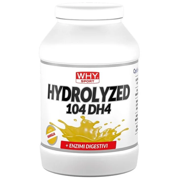 Whysport Hydrolyzed 104 Dh4 Vaniglia Proteine Idrolizzate 900 G