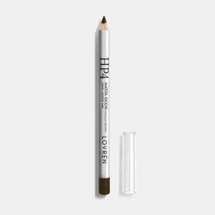 Lovren HP4 Metallic Matita Occhi Brown a Lunga Tenuta 1 pezzo