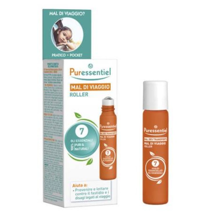 Puressentiel Roller Mal di Viaggio contro la Nausea 5 ml