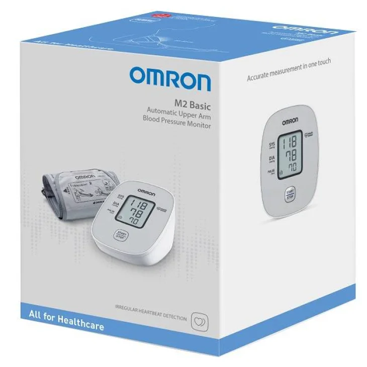 Omron Misuratore Pressione Sfigmo Braccio M2 Basic