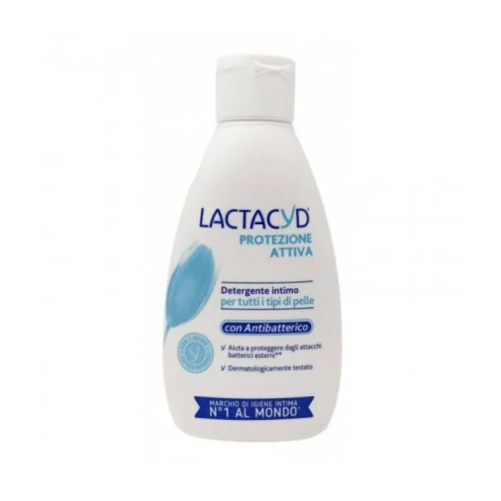 Lactacyd Protezione Attiva Detergente Intimo con Antibatterico 300 ml
