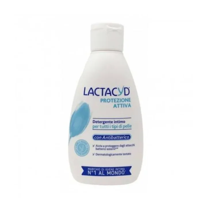 Lactacyd Protezione Attiva Detergente Intimo con Antibatterico 300 ml
