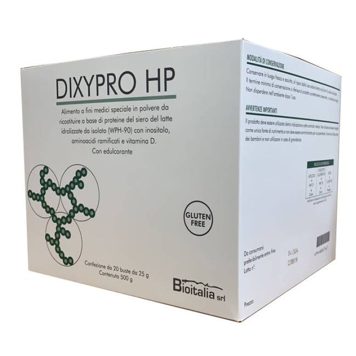 Bioitalia Dixypro HP Alimento a fini medici speciali 20 bustine