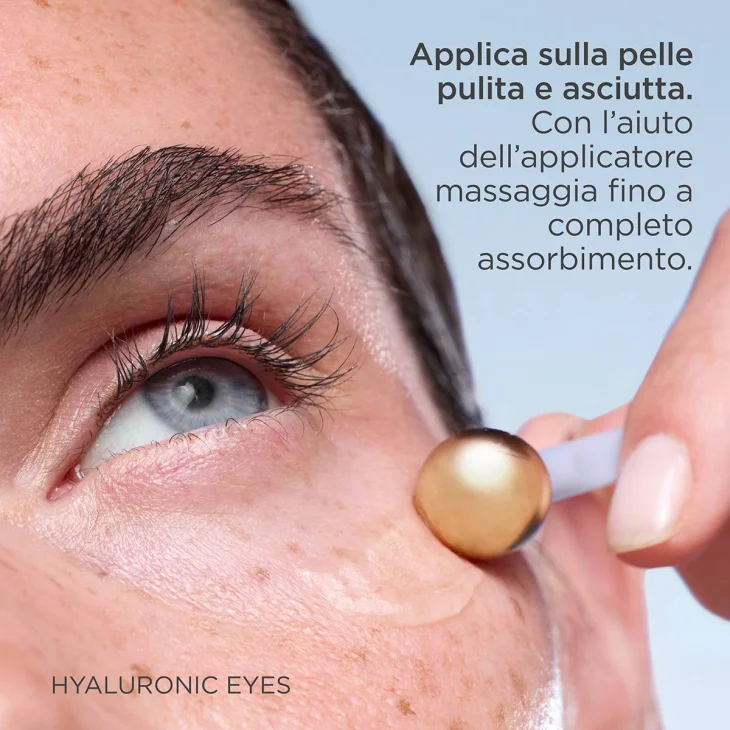 Isdin Isdinceutics Hyaluronic Eyes Contorno Occhi Idratante e Antirughe 15 grammi