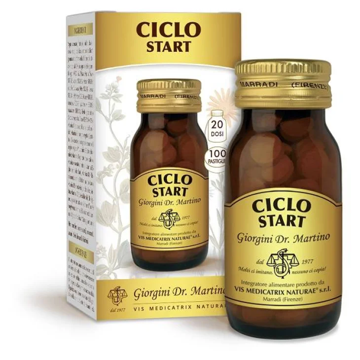 Dr Giorgini Ciclo Start Integratore Alimentare per il Benessere Femminile 50 G 100 Pastiglie