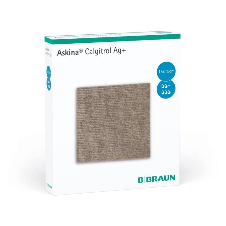B Braun Askina Calgitrol Medicazione Avanzata 15cmx15cm