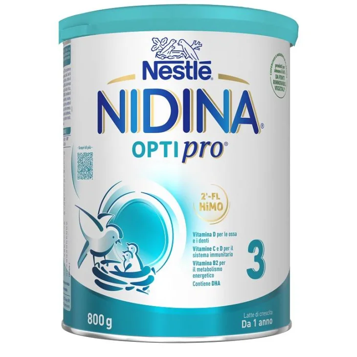 Nidina Optipro 3 Latte di Crescita in Polvere 800 g