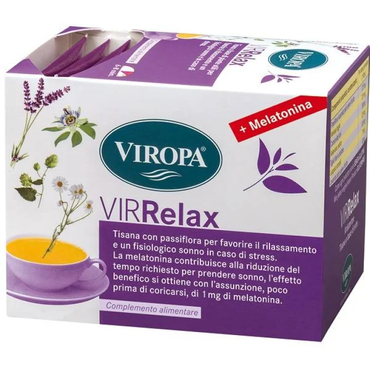 Viropa Vir Relax Tisana alla Passiflora 15 filtri
