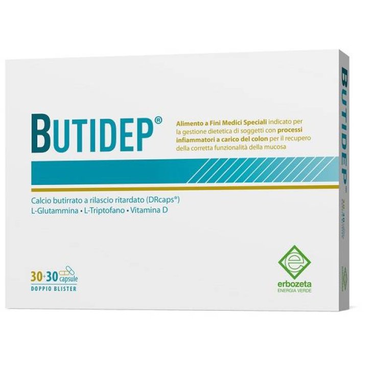 Erbozeta Butidep Alimento a fini Medici Speciali Doppia Capsula 30 + 30 capsule