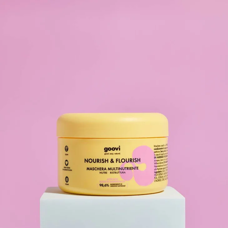 Goovi Nourish & Flourish Maschera Multinutriente 200 ml