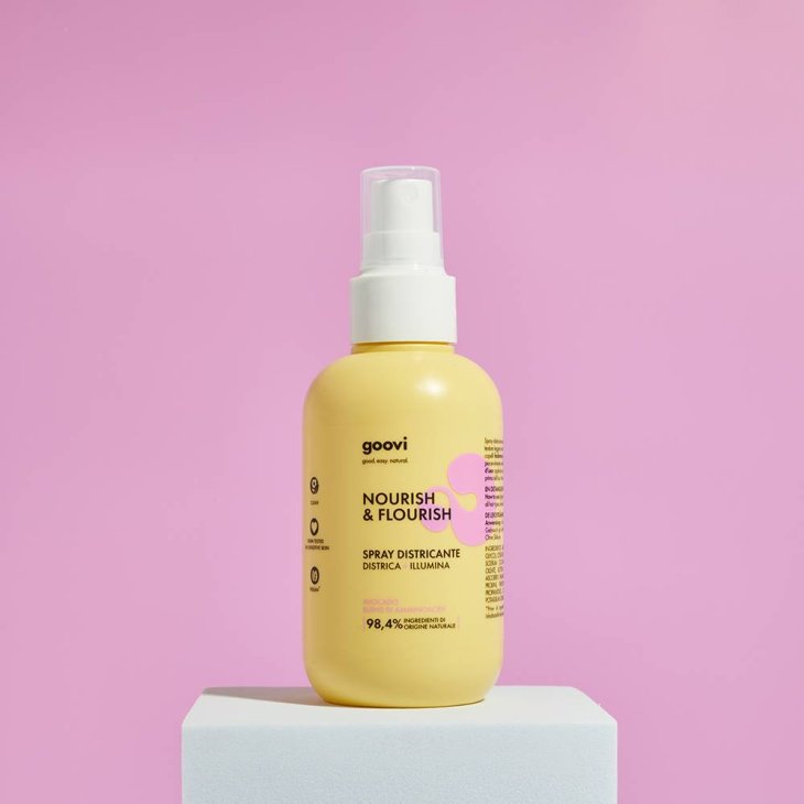 Goovi Nourish & Flourish Spray Districante Capelli senza Risciacquo 150 ml