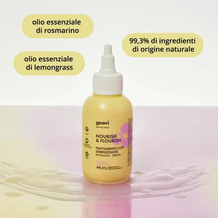 Goovi Nourish & Flourish Trattamento Cute Energizzante 100 ml