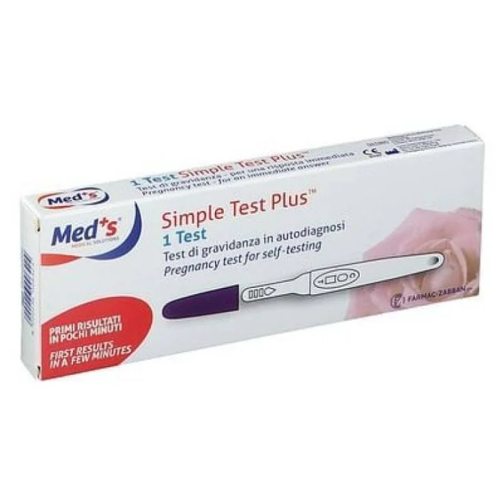 Med's Test di Gravidanza Autodiagnosi 1 Pezzo