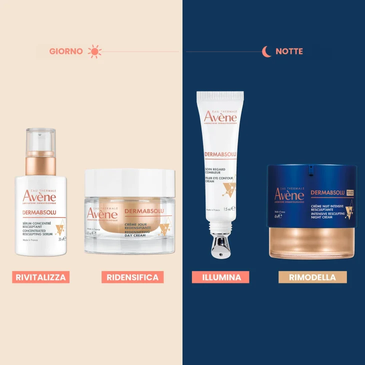 Avène Eau Thermale Avène Dermabsolu Crema Notte Antiage Intensiva Rimodellante – Antietà 40 ml