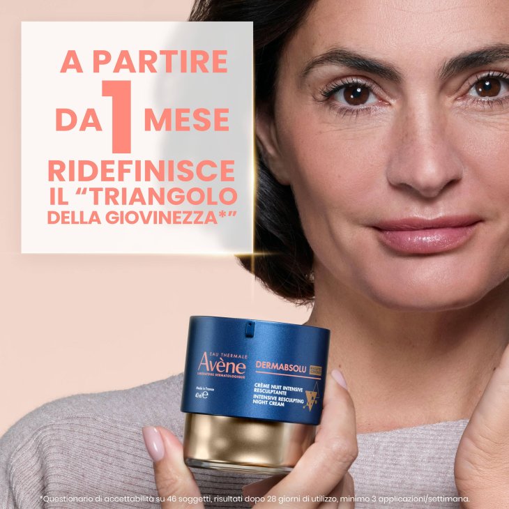 Avène Eau Thermale Avène Dermabsolu Crema Notte Antiage Intensiva Rimodellante – Antietà 40 ml
