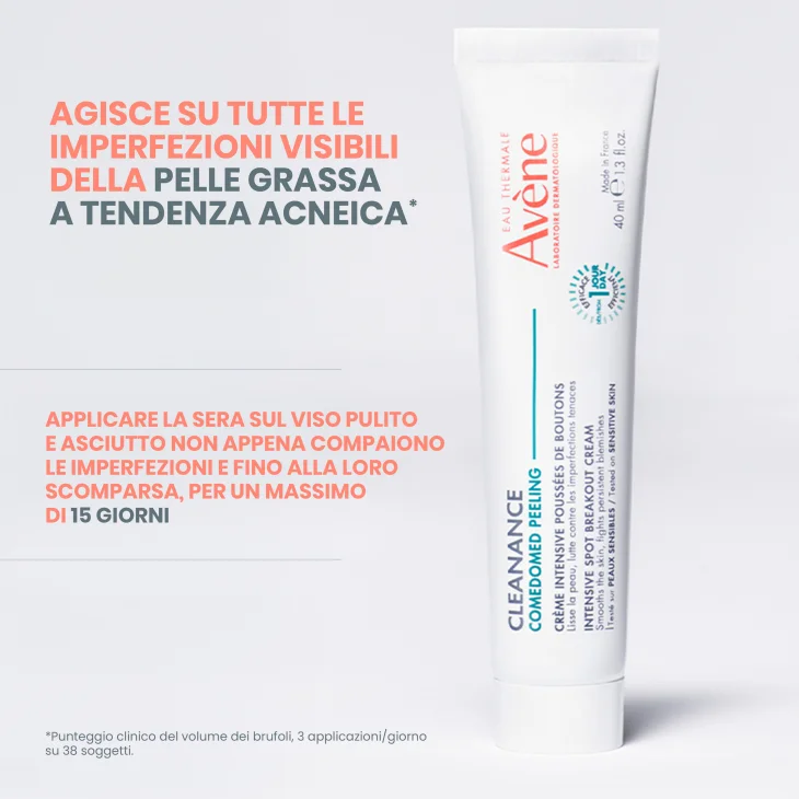 Av&egrave;ne Cleanance Comedomed Peeling Crema Intensiva Imperfezioni 40 ml