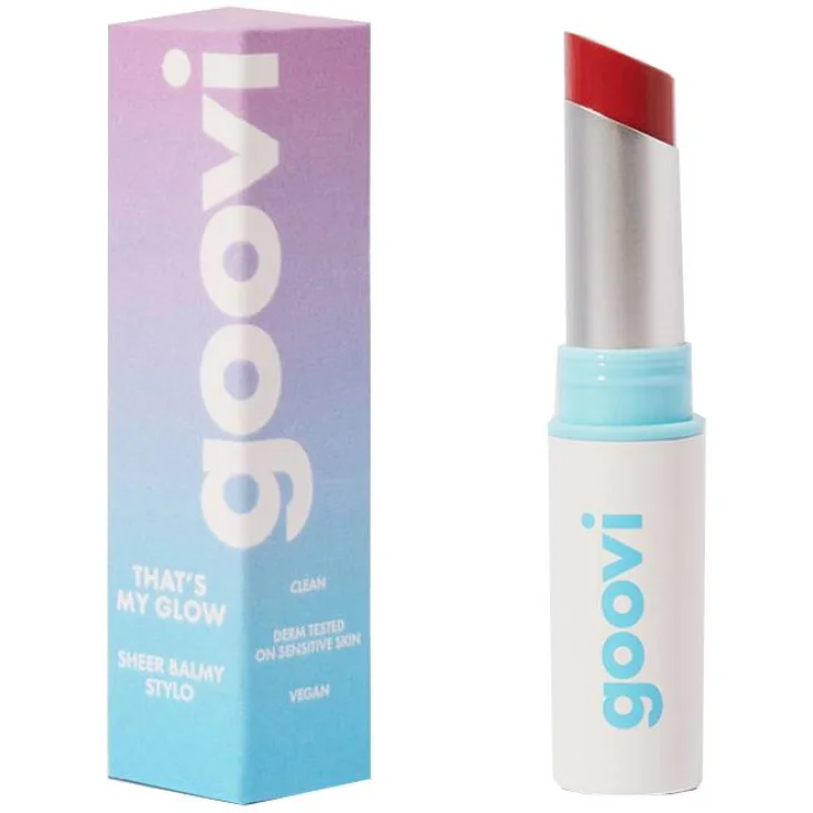 Goovi Balsamo Labbra Colorato 04 bitten red 2,5 grammi
