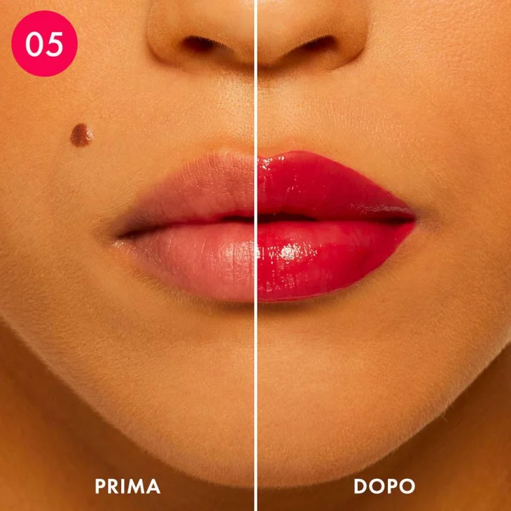 Goovi Balsamo Labbra Colorato 05 raspberry fizz 2,5 grammi