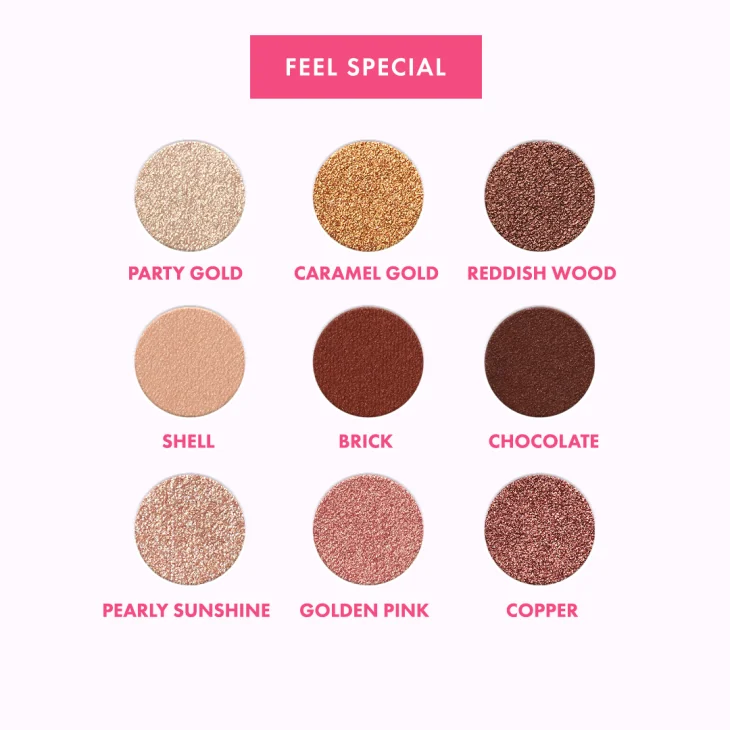 Goovi Feel Special Palette 9 ombretti