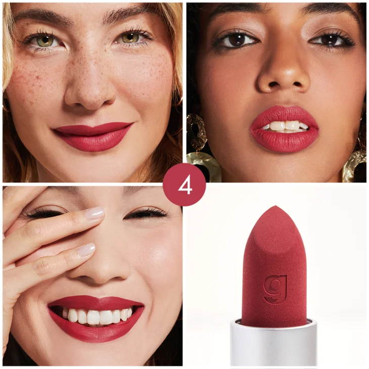 Goovi Rossetto Matte 04 red berry