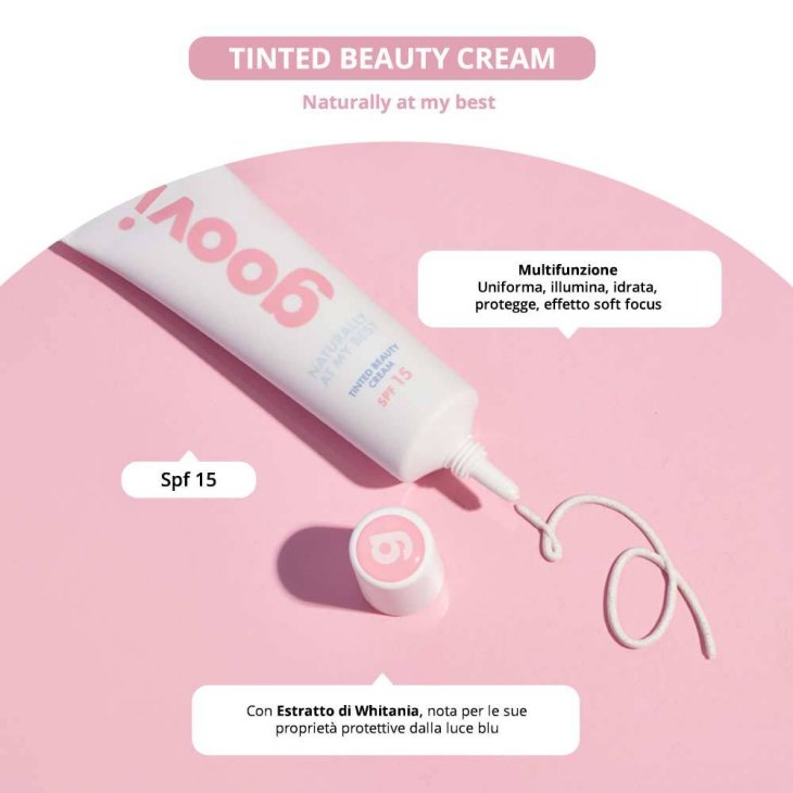 Goovi Naturally At My Best Tinted beauty cream 01 light 30 ml