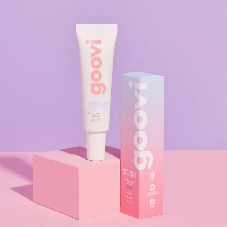 Goovi Naturally At My Best Tinted beauty cream 02 medium 30 ml