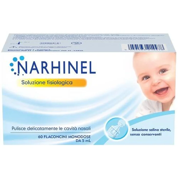 Narhinel Soluzione Fisiologica 60 flaconcini