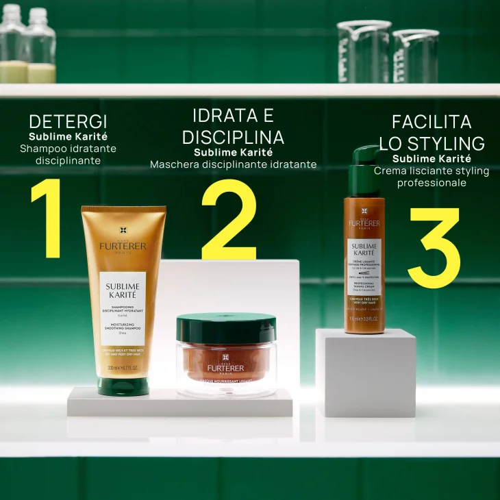 René Furterer Sublime Karitè Maschera Idratante Disciplinante 200 ml