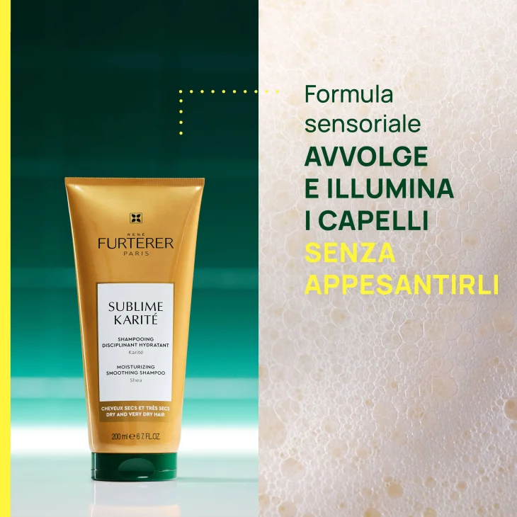 René Furterer Sublime Karitè Shampoo disciplinante e idratante 200 ml