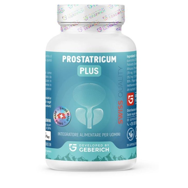 Geberich Prostatricum Plus Integratore Benessere Prostata 30 capsule