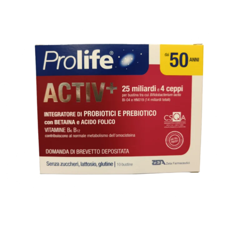 Prolife Activ+ Integratore di Fermenti Lattici Vivi 10 bustine