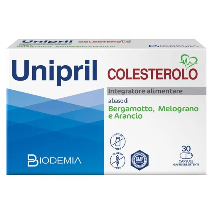 Unipril Colesterolo 30 Capsule Gastroresistenti