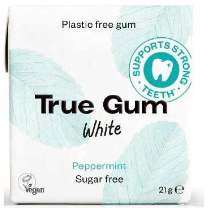 TRUE GUM PEPPERMINT WHITE SINGOLO 21G