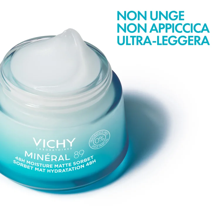 Vichy Mineral89 Oily Skin Cream Crema Idratante Leggera Viso 50 ml