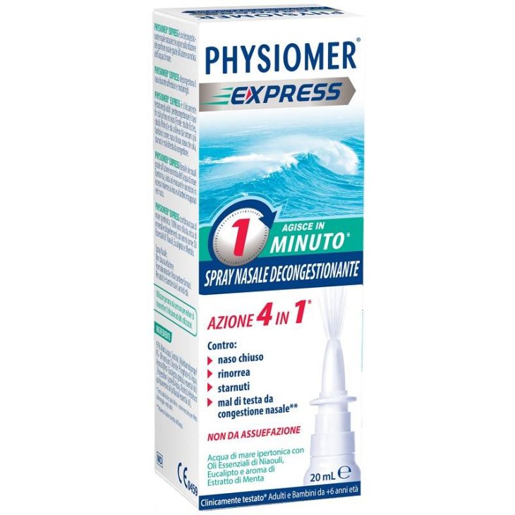 Physiomer Express Decongestionante Nasale Spray 20 ml