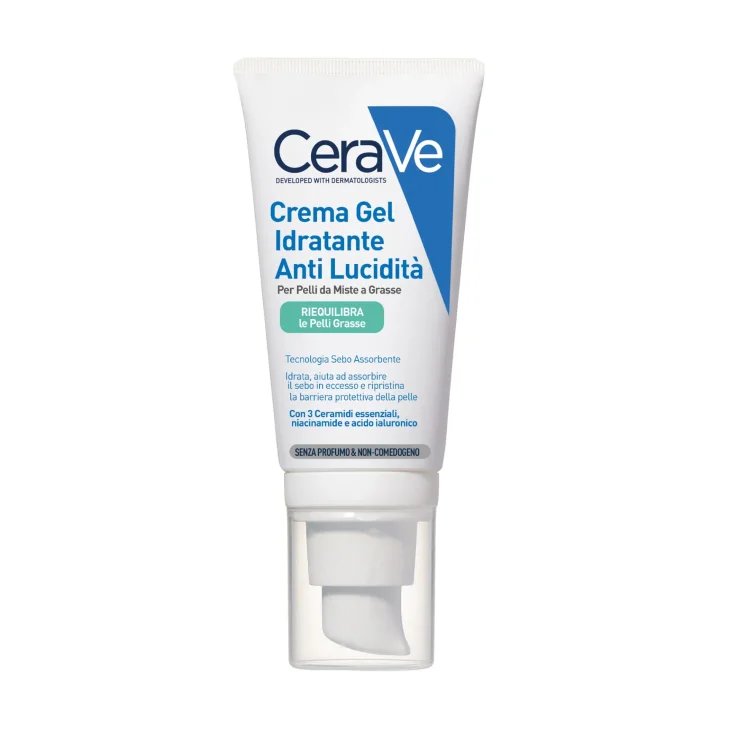 CeraVe Mat Crema Viso Idratante Anti-lucidità 52 ml